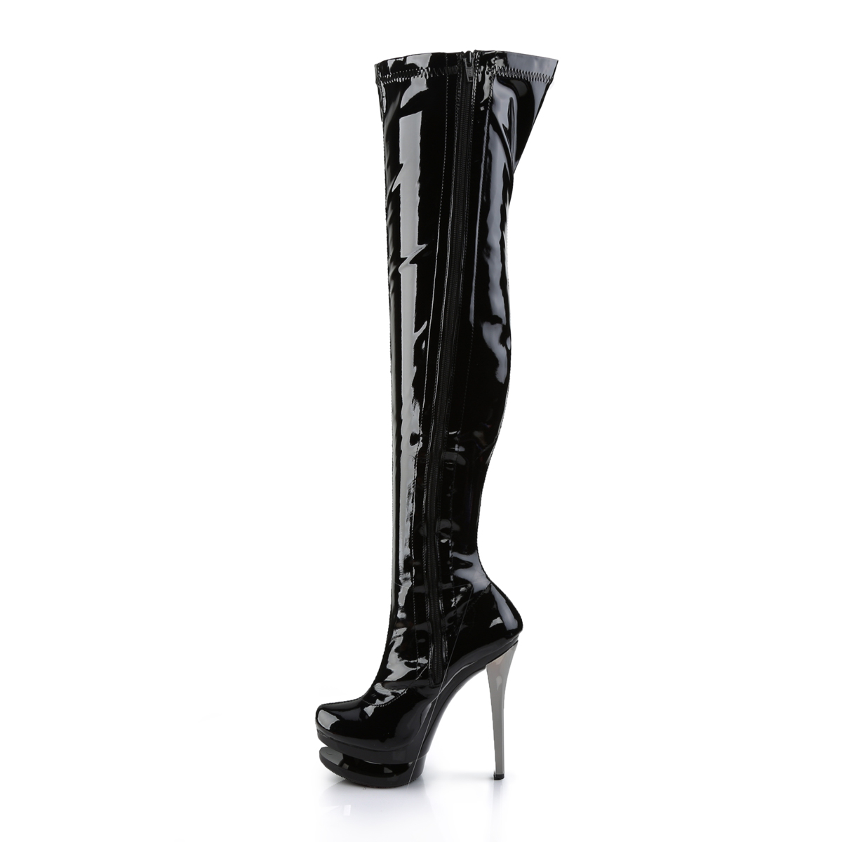 pleaser thigh high boots