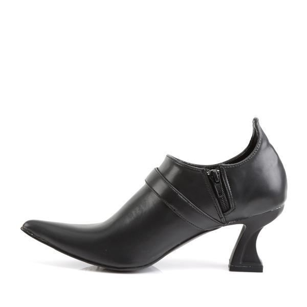 ELF-05 Funtasma womens black elf shoes black matte kitten heel - Schuh ...