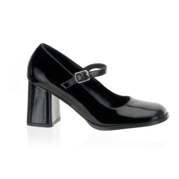 GOGO-50 Funtasma Mary Jane retro pump black patent